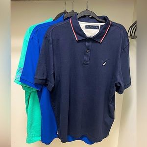 Nautica and Polo Ralph Lauren Mens Size XL Polos